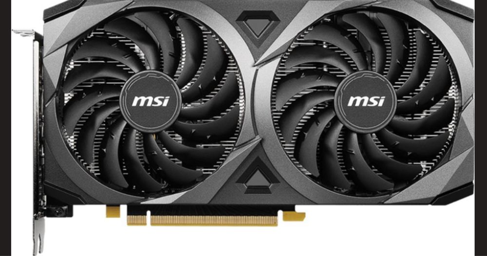 Відеокарта RTX 3060 MSI GeForce RTX Ventus 2X 12Gb