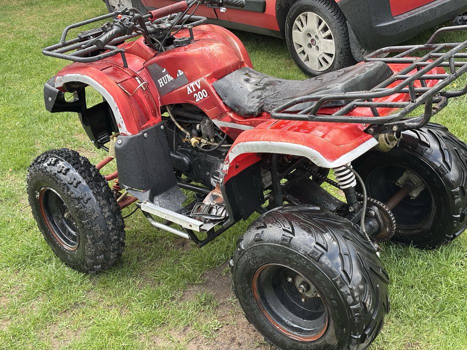 Quad 200 zamiana na mniejszego