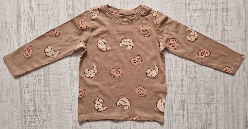 Bluzka z długim rękawem dla dziewczynki Fox&Bunny r. 92