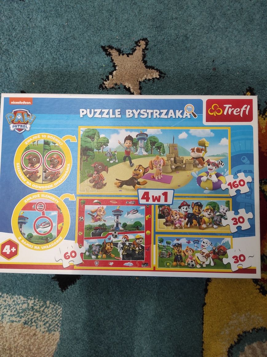 Puzzle bystrzaka Psi patrol 4+