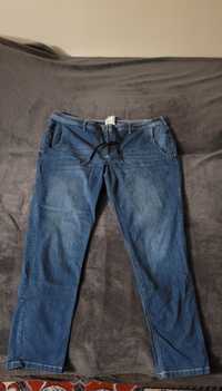 Spodnie jeansy granatowe rozm. 48