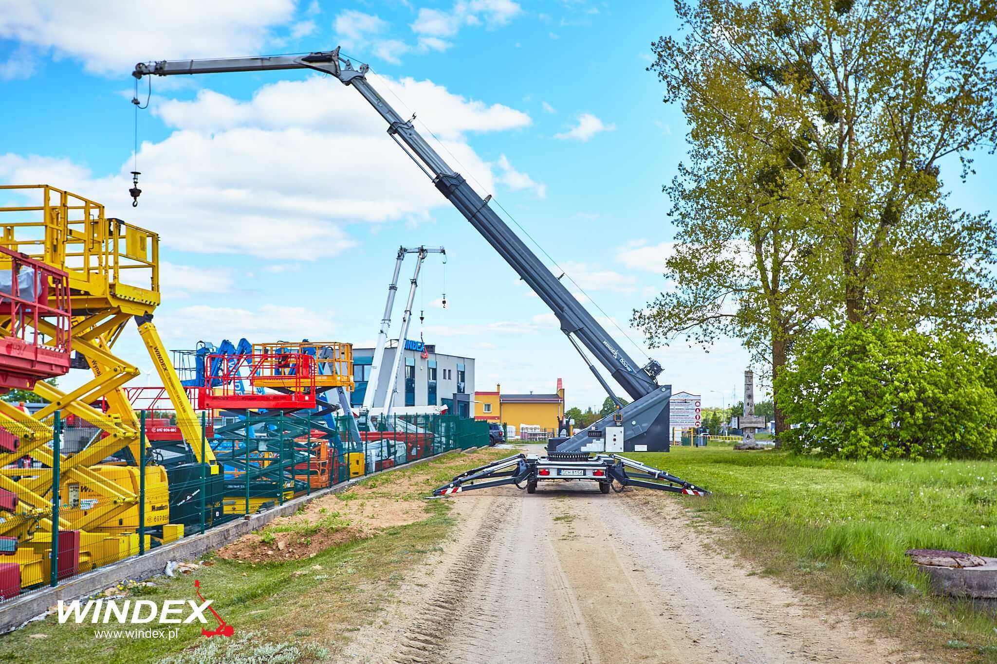 Żuraw ciesielsko-dekarski Böcker AHK 36/2400