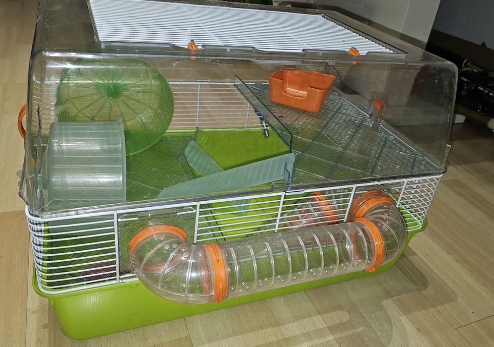 Ferplast Klatka 3 poziomowa dla naszego ulubieńca Duna Fun, 55x47x37.5