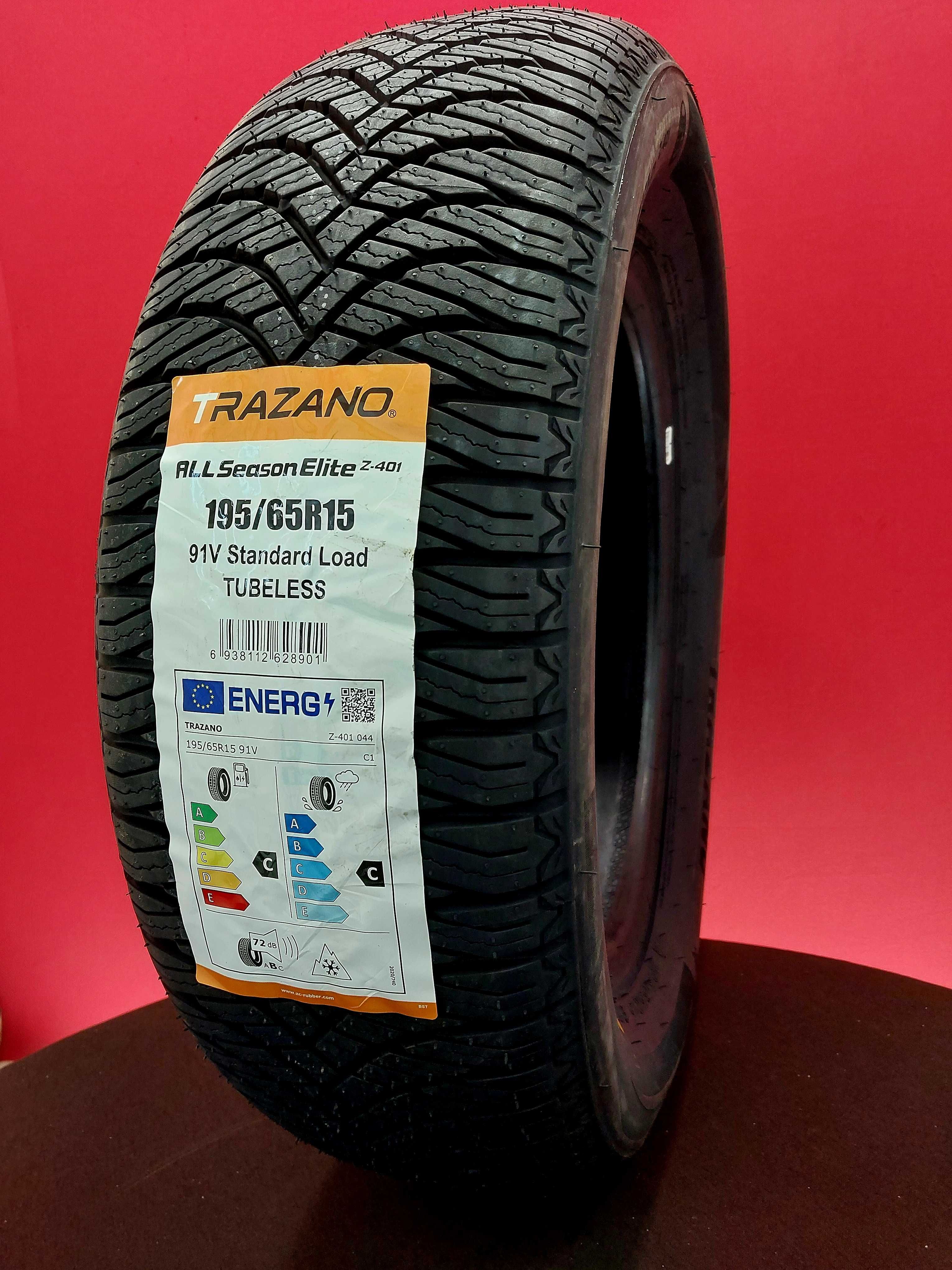 195/65 R15 91T Nowe opony wielosezonowe Trazano Z 401 DOT 2024