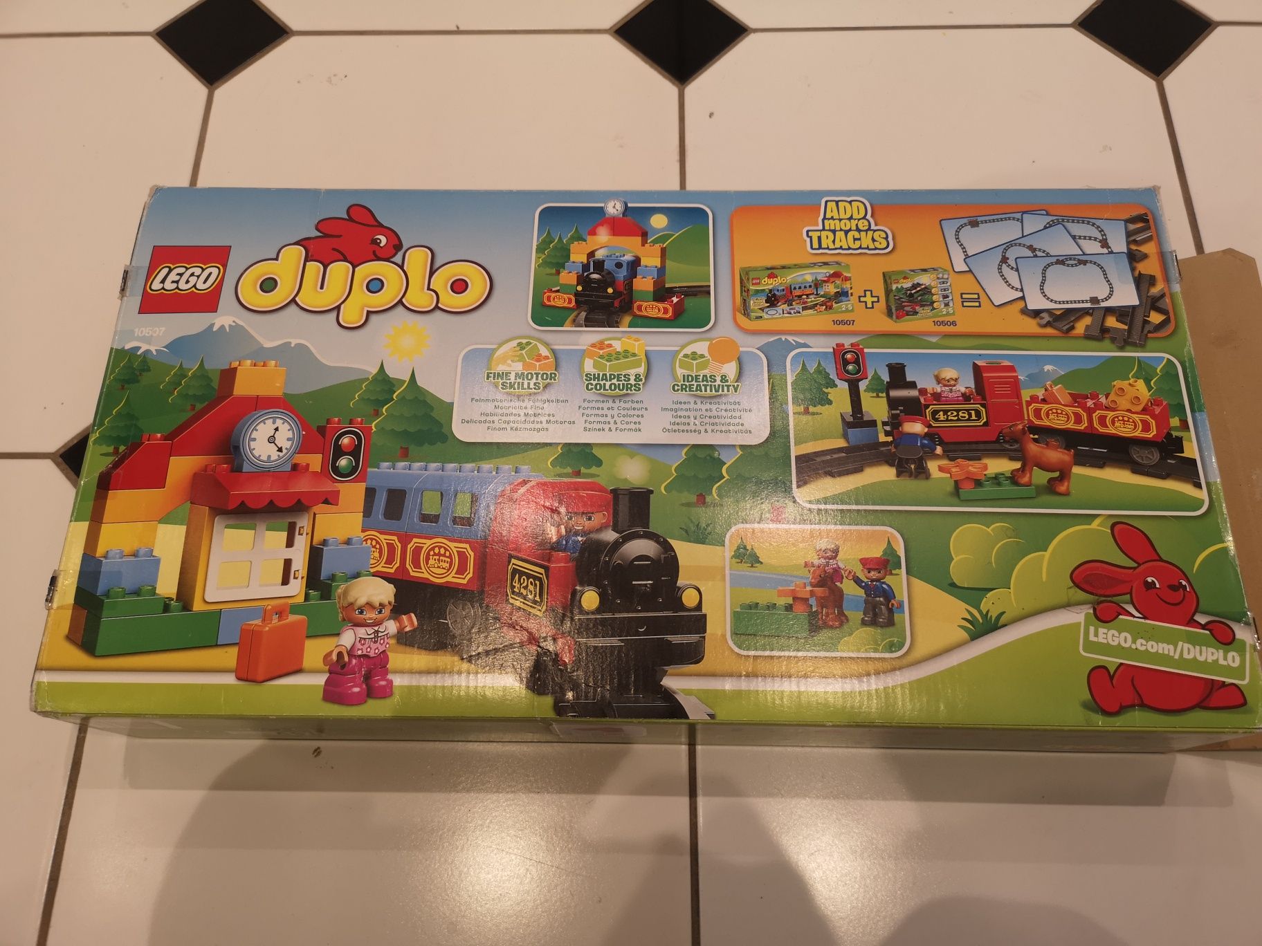 LEGO Duplo pociąg 10507 na prezent komplet