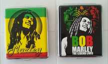 2 Cigarreiras novas do cantor Bob Marley + 2 Isqueiros a gasolina