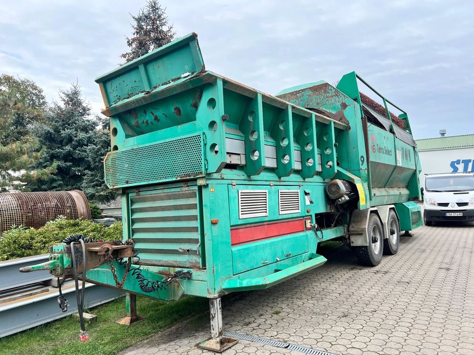 Doppstadt przesiewacz bębnowy Eggersmann Terra Select T6 T6E T60 T60E HYBRYDOWY spalinowy + elektryczny sito 40x40mm rejestracja 80km/h  doppstadt SM518 SM620 SM618 Zemmler pronar terex profi komptech arjes