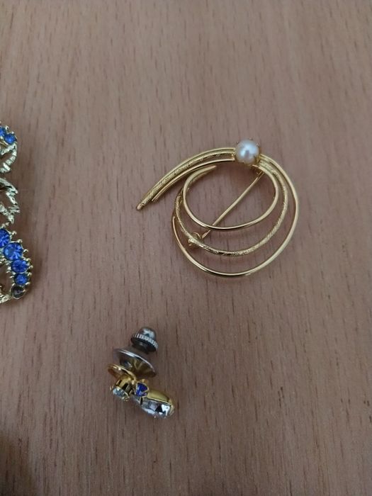 Набор брошек.Бижутерия.Очень стильные.