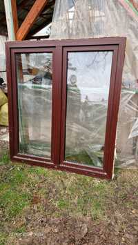 Okno z demontażu plastikowe 141x156