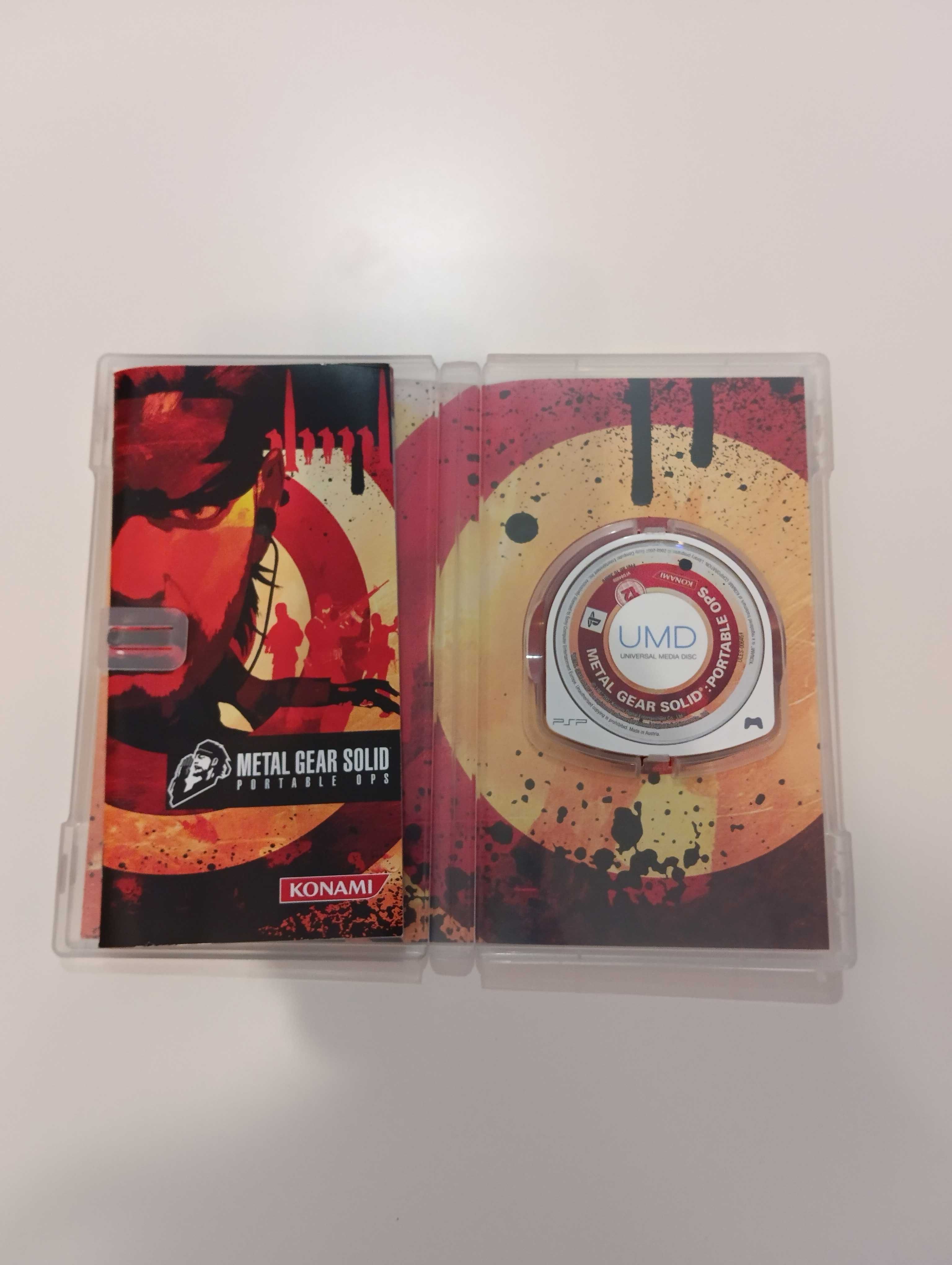 Gra Metal Gear Solid Portable Ops PSP Kompletna