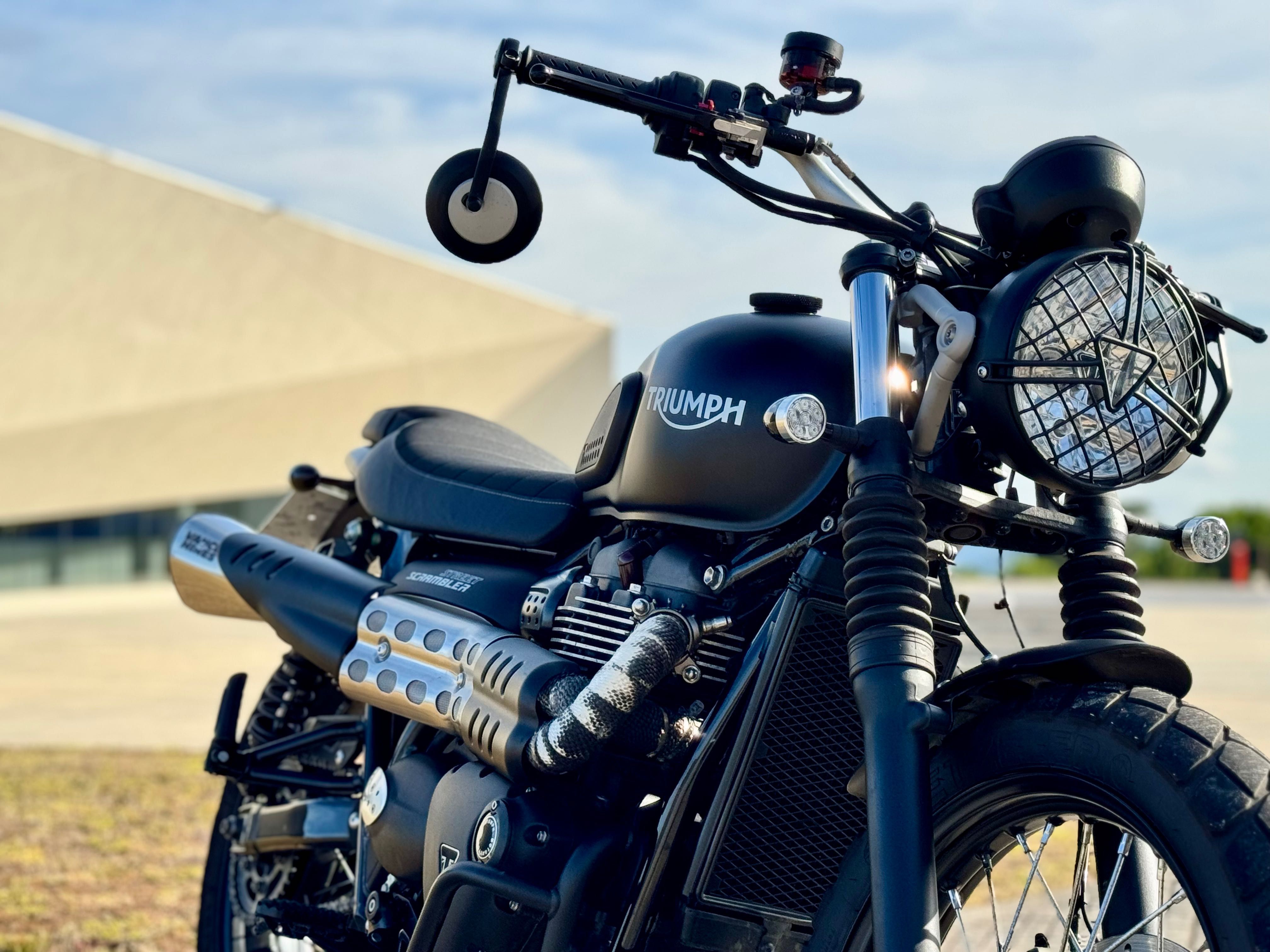 Triumph Street Scrambler 2021 | 7.000Km | Muitos extras
