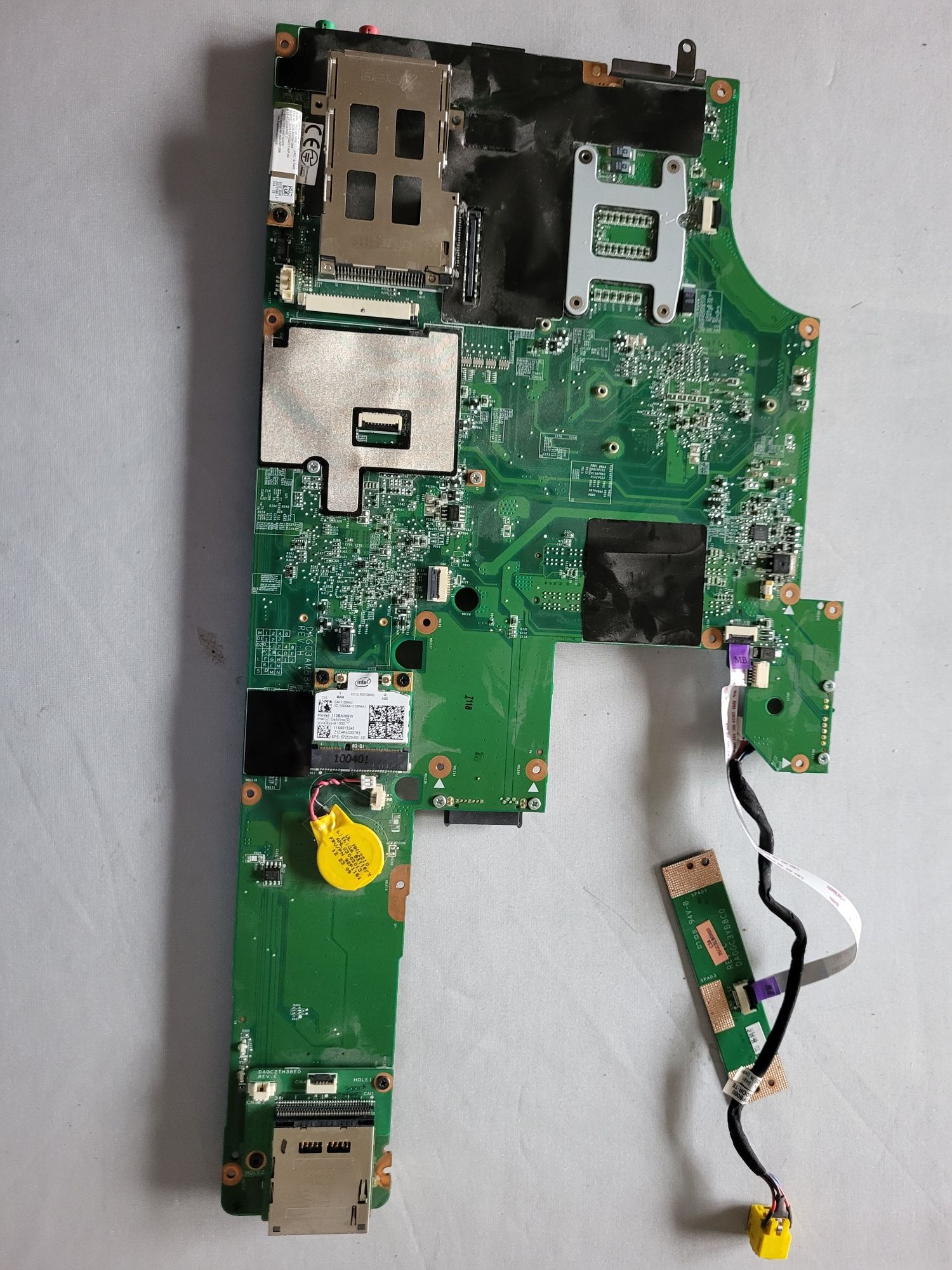 Sprzedam plyte główną +procesor do laptopa Lenovo SL510.