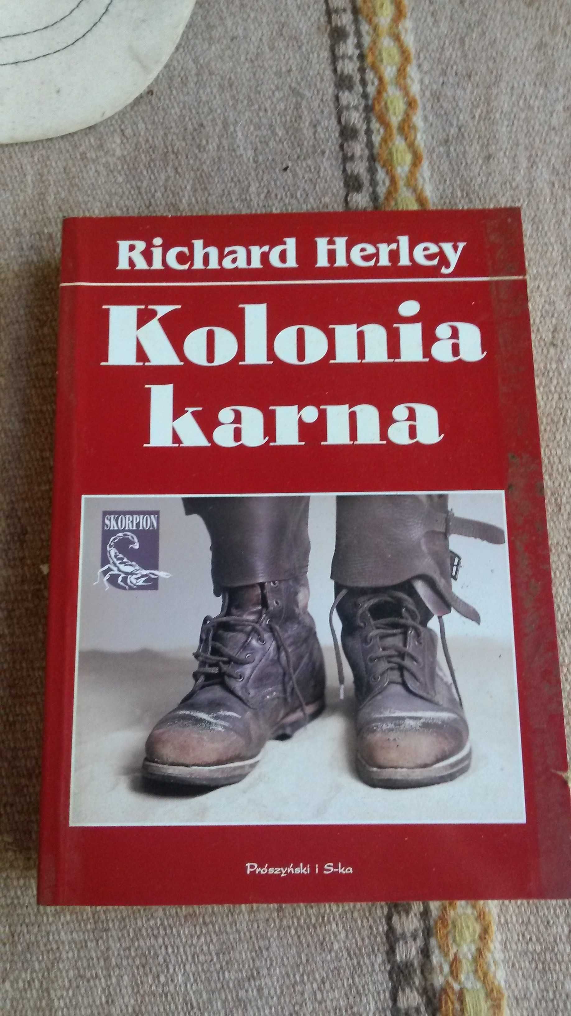 książka kolonia karna richard herley