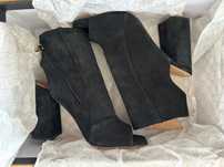 Kazar czarne botki peep toe model IMANI rozmiar 37