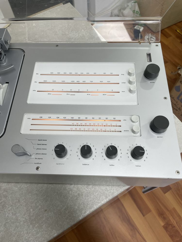 Unikat! Vintage Gramofon Braun audio 1 (model tc40)