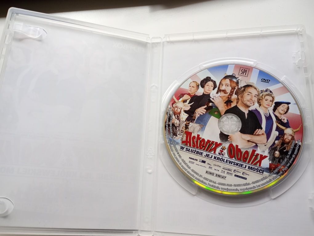 Asterix i Obelix w służbie jej królewskiej mości DVD