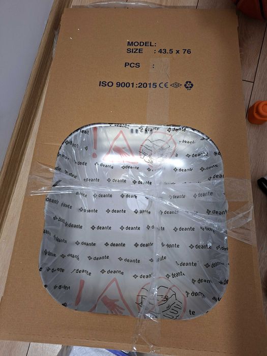 Zlew Deante + syfon + bateria