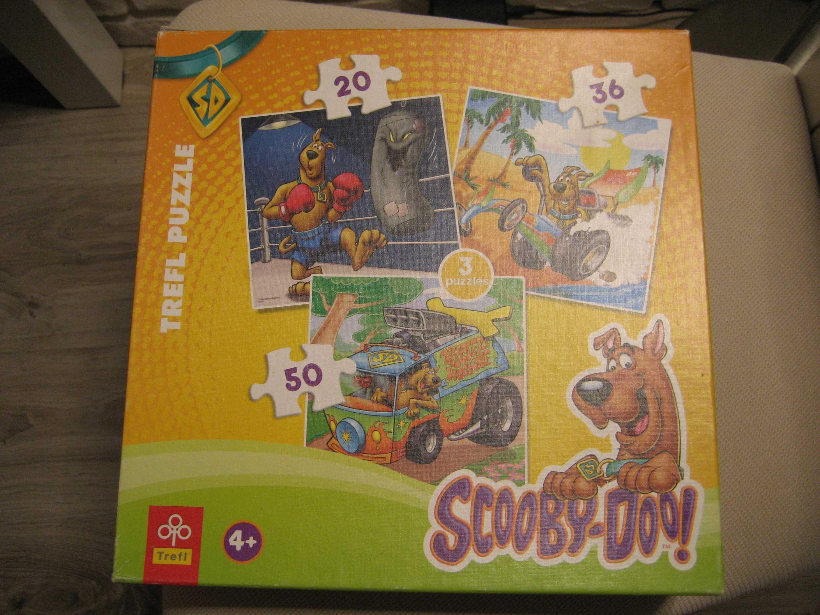 Trefl - Scooby Doo! - puzzle 3 w 1