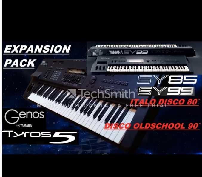 Yamaha Genos Tyros5 Expansion Pack Disco Oldschool