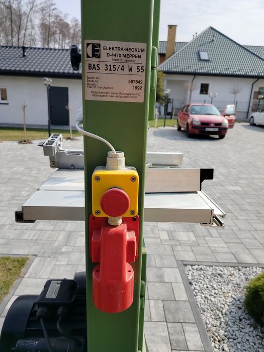 Piła Taśmowa Pionowa.