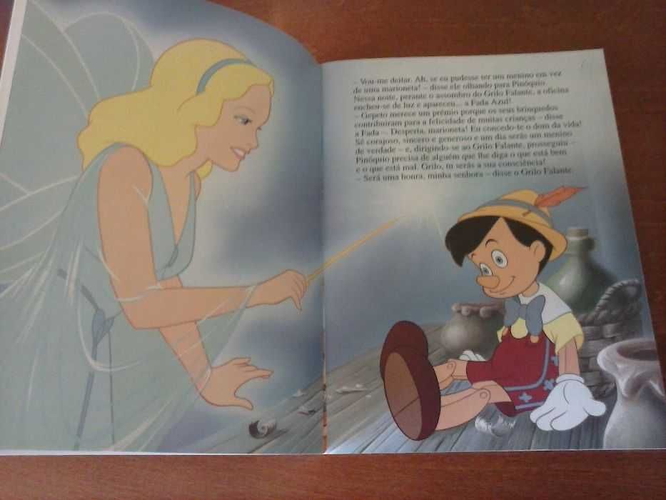 Pinóquio livro/ jogos (novo)