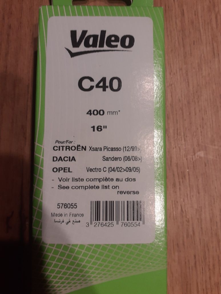 Wycieraczka samochodowa Valeo C40 Dacia, Opel, Citroen