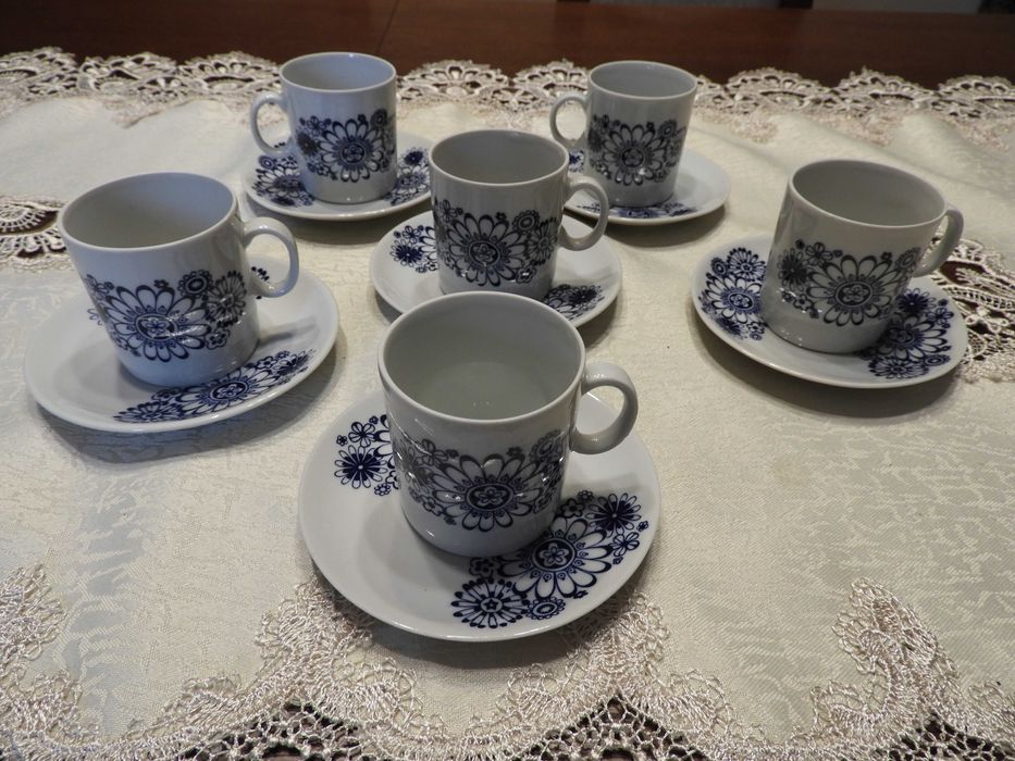 Filiżanki do herbaty - porcelana Karolina