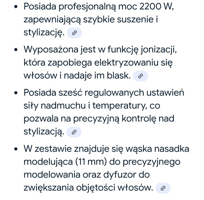 Suszarka PHilips care edition 2200W