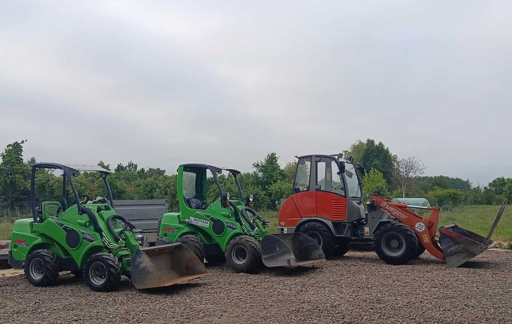 Bobcat Hitachi Kubota Atlas mini koparka Minikoparka 1-3 t Wynajem