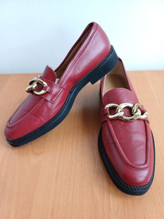 Женские туфли лоферы Russell & Bromley (оригинал)made in Italy 39