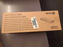 Toner amarelo para impressora Xerox 6600, 6605, e 6655