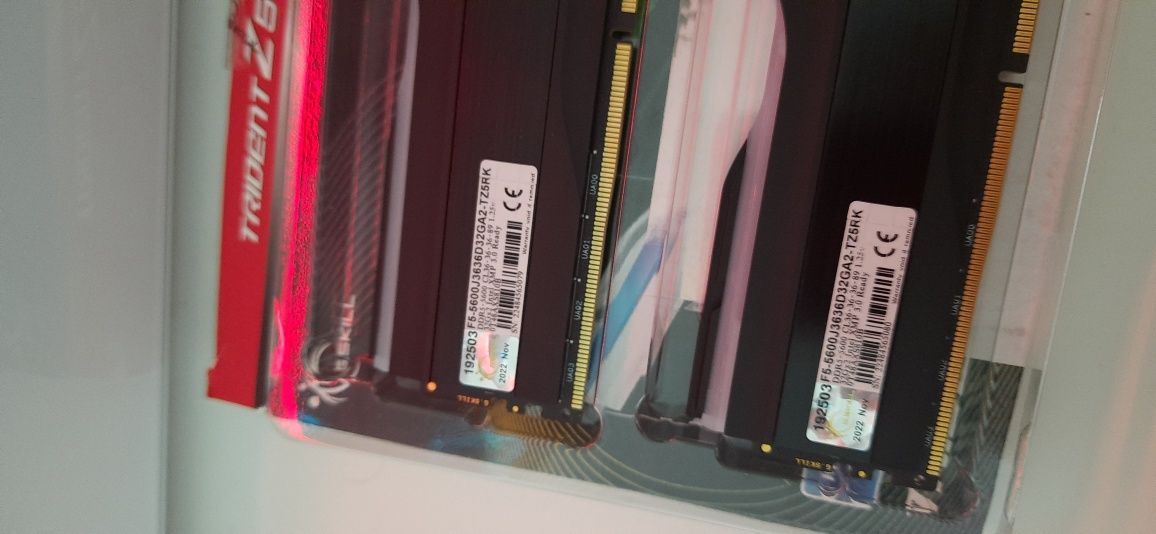 DDR 5 -64 GB G skill trident z 5 RGB