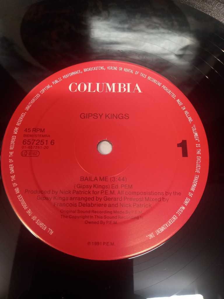 Maxi singiel Gipsy Kings 45rpm płyta winylowa