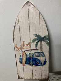 Prancha surf decorativa