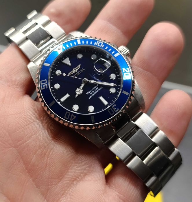 Super zegarek męski Invicta Pro Diver, nurek, wr200, komplet, bdb stan
