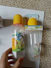 Пляшка дитяча 250 мл пластик для годування