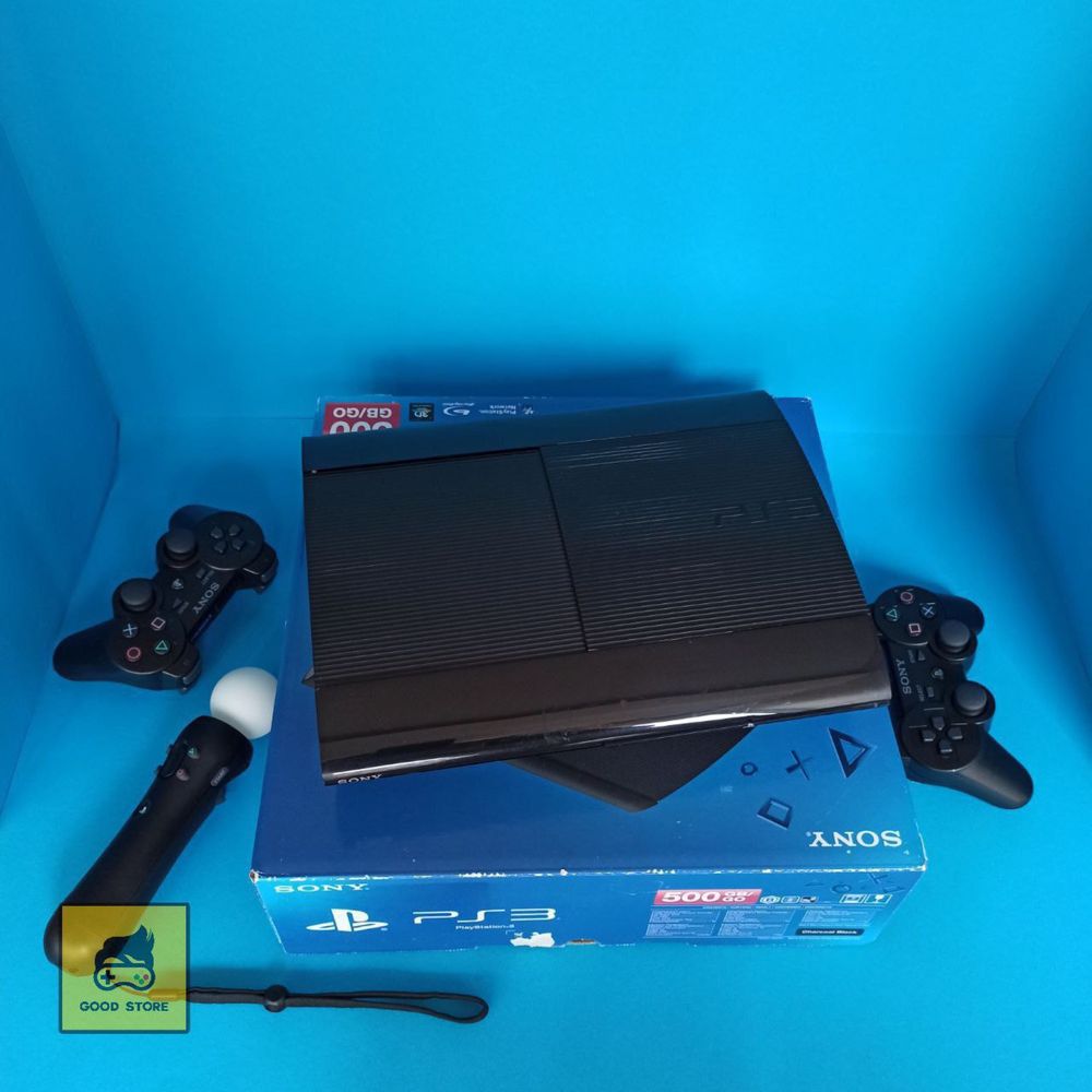 Sony Playstation 3/PS3 Super Slim 500gb + 32 ігри + Гарантія 3 місяці