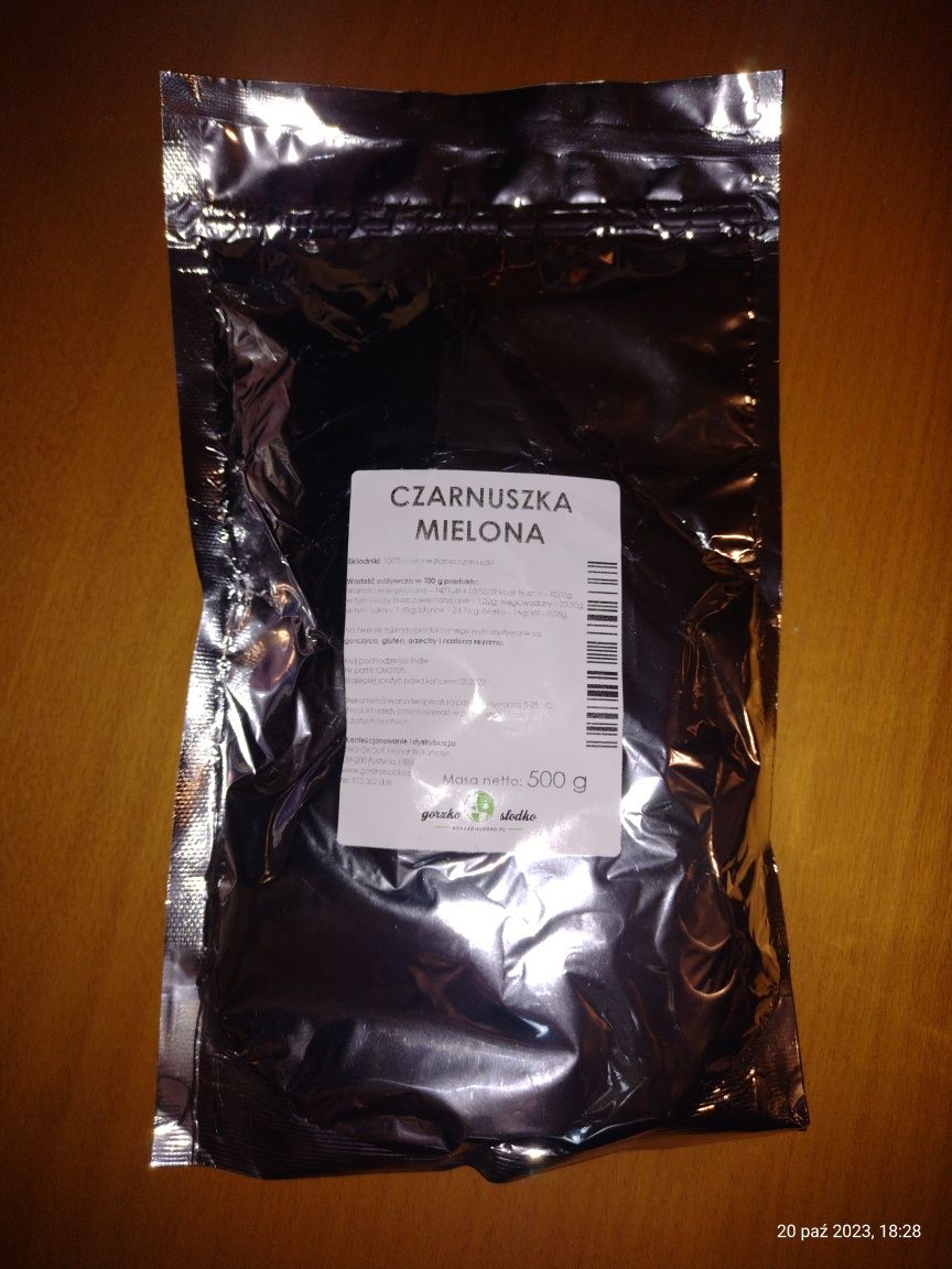 Czarnuszka mielona 500g