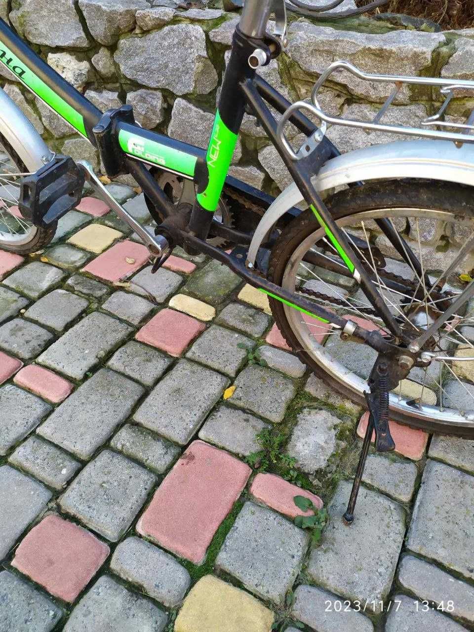 Велосипед 20" TitanBike Десна Black-Green-White