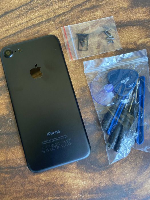 Carcaça/Capa Traseira Iphone 7 Nova + Ferramentas
