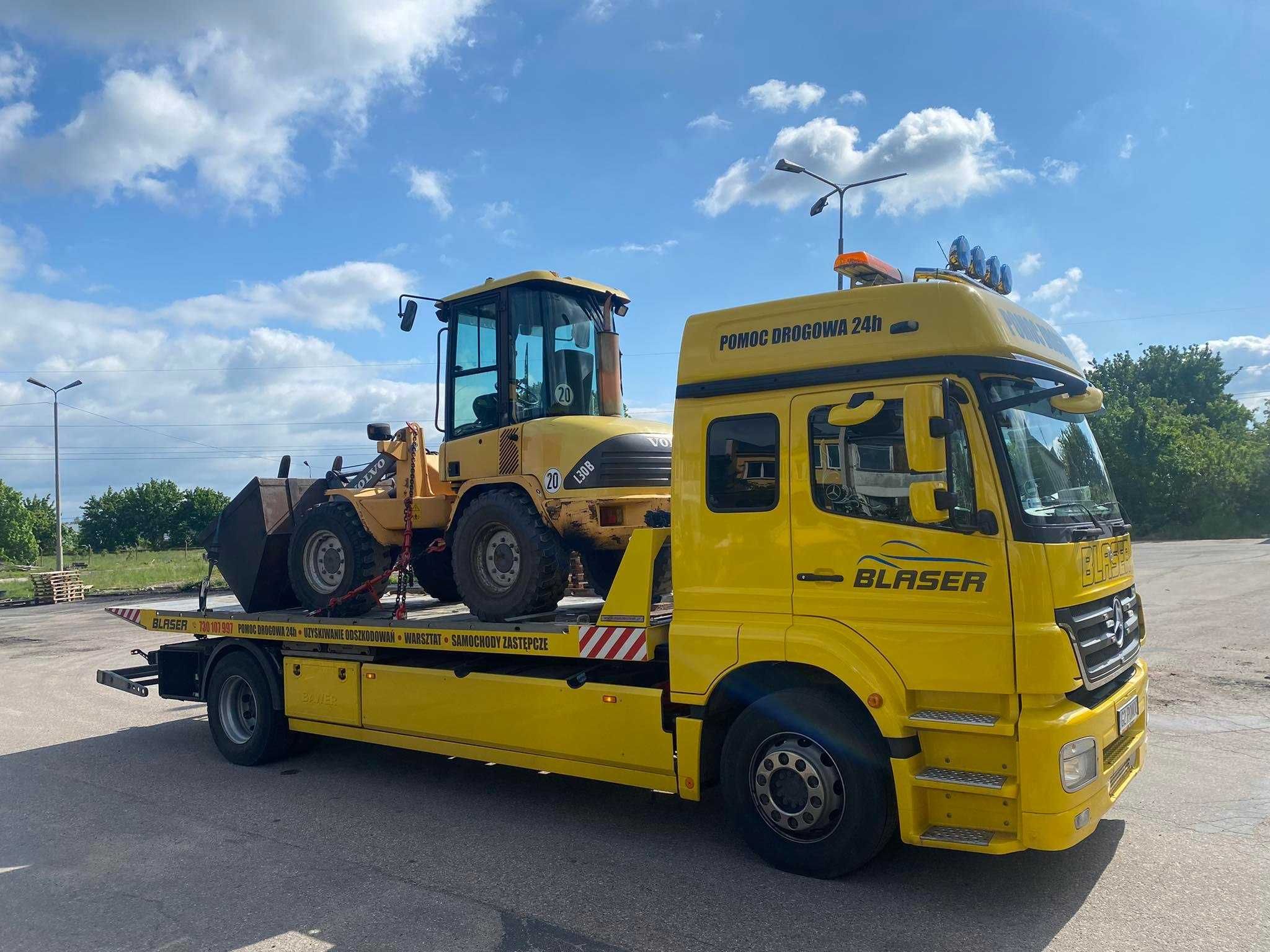 Pomoc Drogowa 24H Laweta Holowanie Transport Wynajem pojazdów