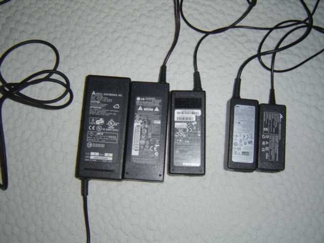 Carregadores HP, Toshiba, Samsung, Asus, Acer, Lenovo funcionais