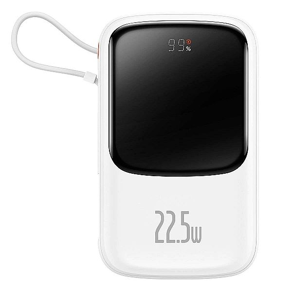 Baseus Qpow Digital Display powerbank z szybkim ładowaniem 10000mAh 22
