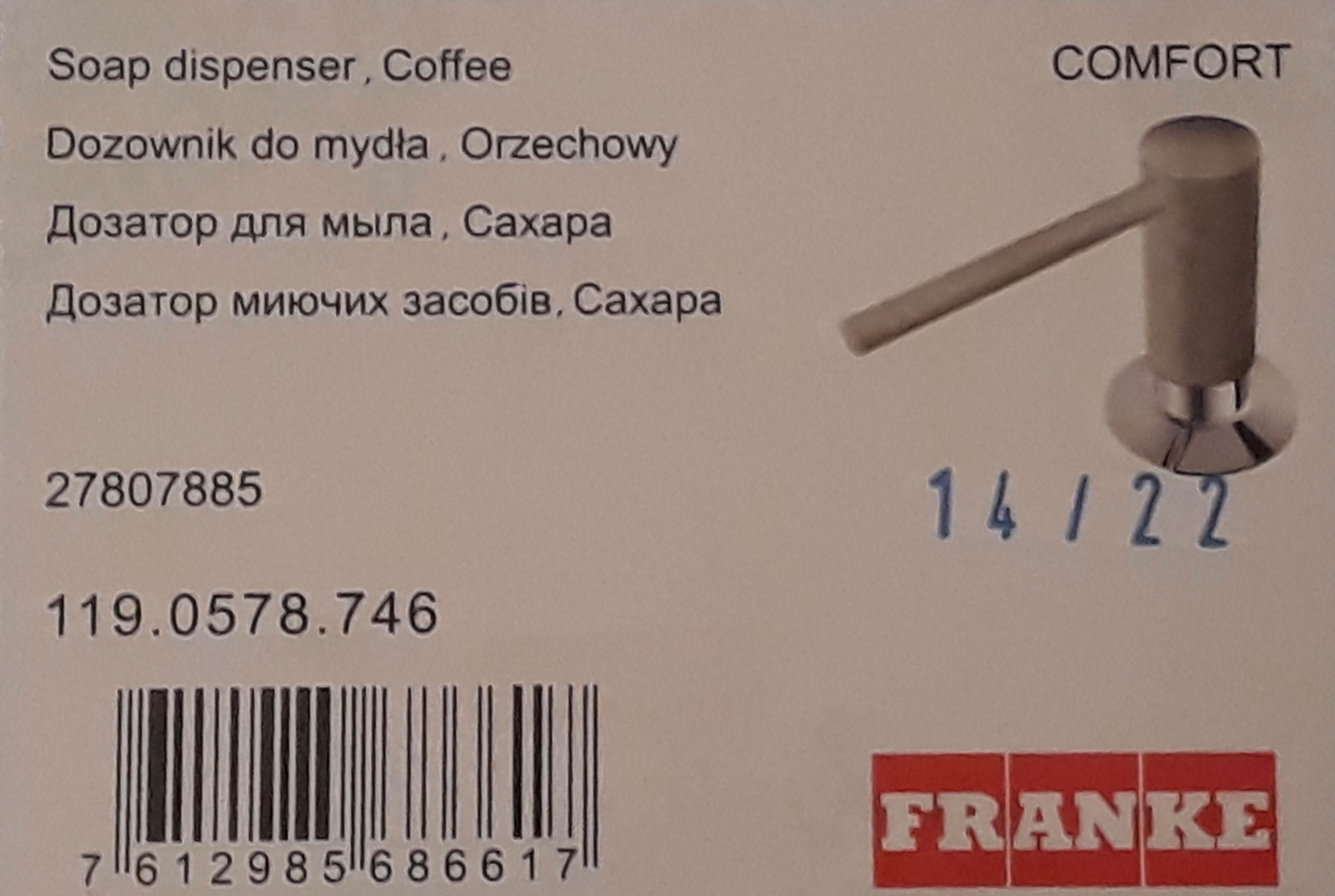 Zlew - akcesoria: nowy podajnik Franke