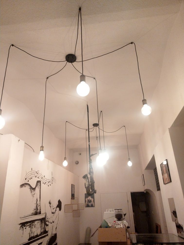 Lampa pająk Loft