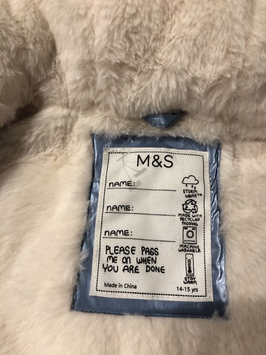 Пуховик жіночий на хутрі