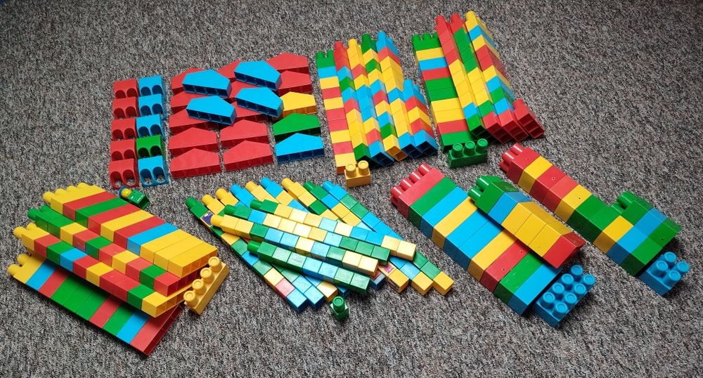 Klocki konstrukcyjne duże LEGO Duplo