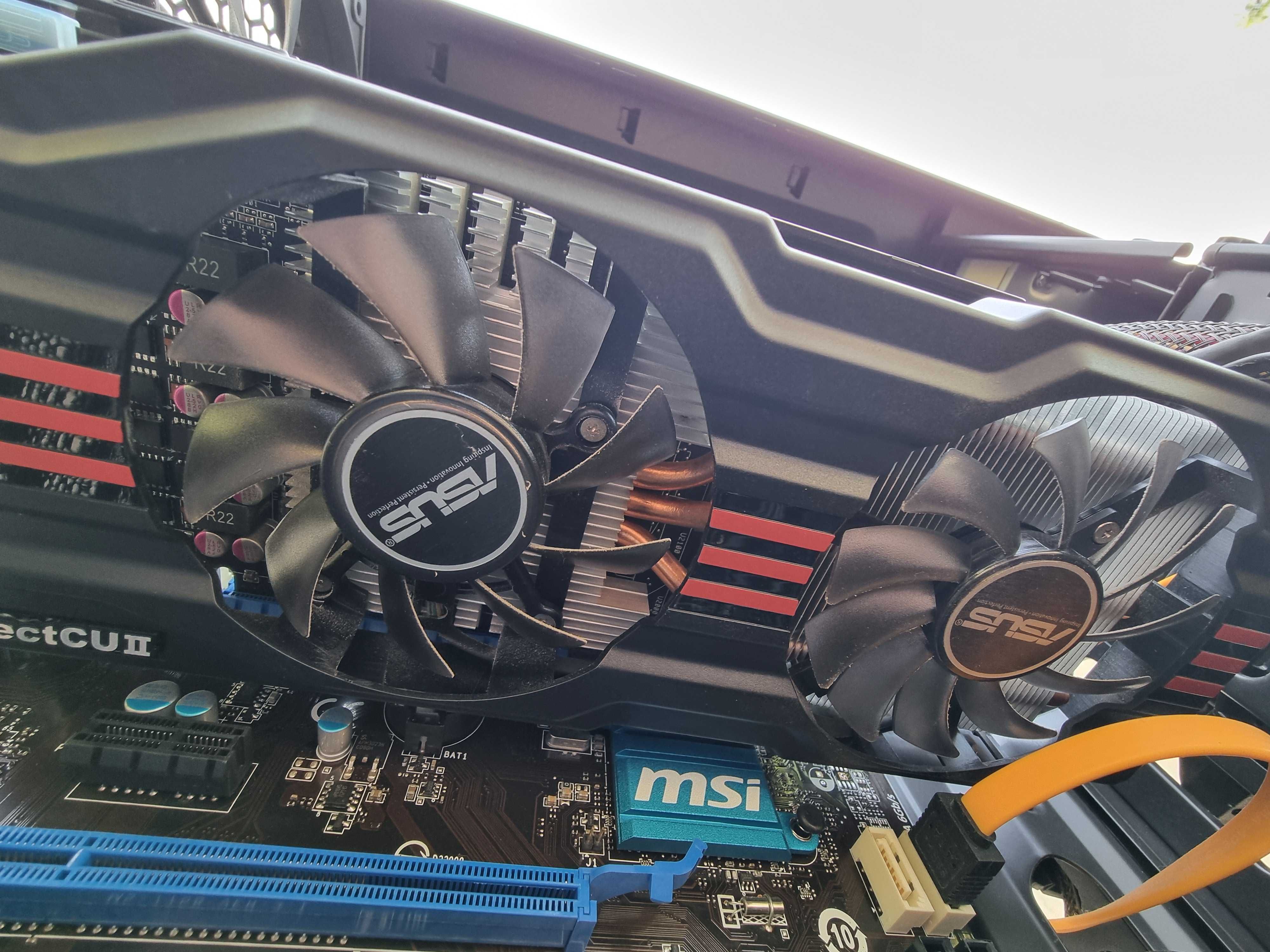 Intel core I5-3470, 16GB RAM,AMD Radeon HD 7800, zasilacz, obudowa.