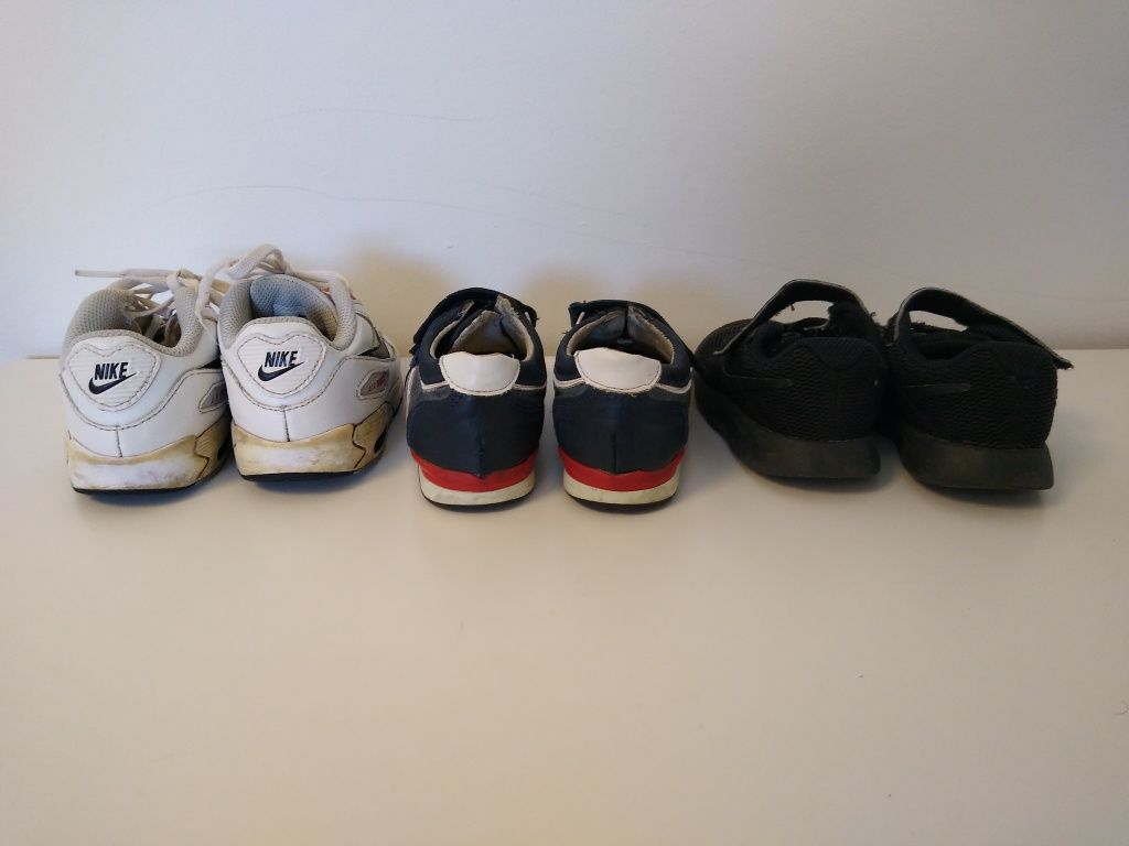 Zestaw butów dla chłopca 22/23 używane Nike air max