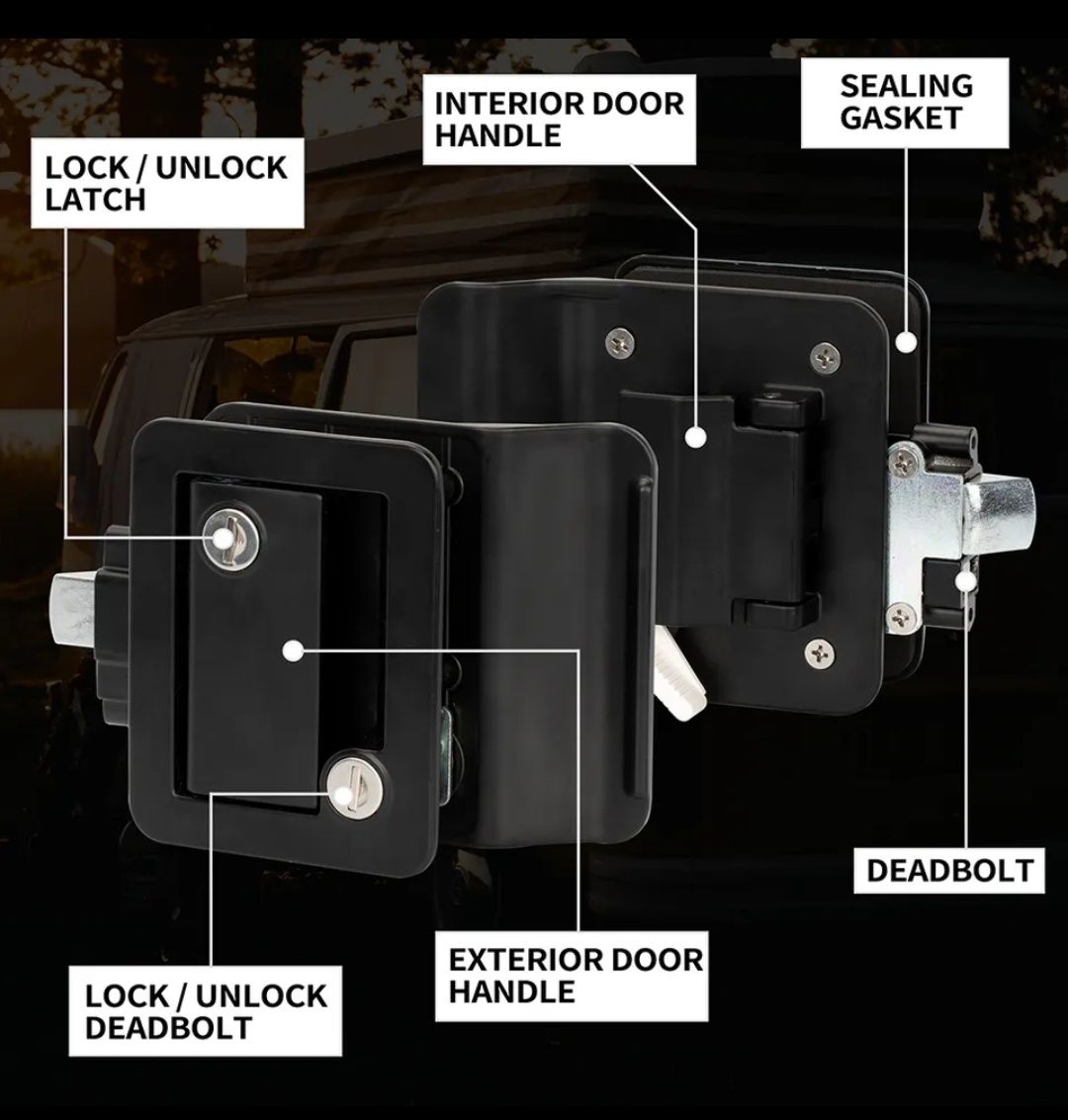Замок двери для кемпера яхты дома на колесах караванов и др